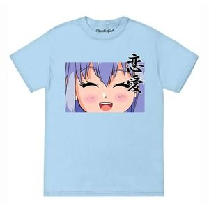 Anime Square Girl T-Shirt- Size Large